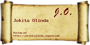 Jokits Olinda névjegykártya